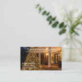 Vakantieverlichting en decoratie-installatie visitekaartje (Staand voorkant)