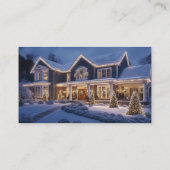 Vakantieverlichting en decoratie-installatie visitekaartje (Achterkant)