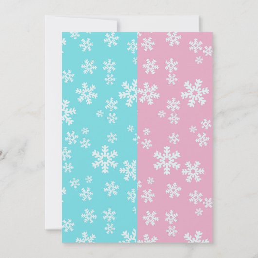 Vakantieverlof Gendergelijkheid Baby onthullen ren Kaart (Achterkant)