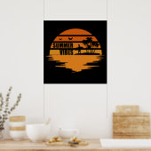 vakantieverlof vakantiereis poster (Keuken)