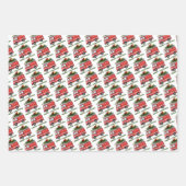 Vakantievervoer, Matte 19" x 29" Inpakpapier Vel (Voorkant 2)