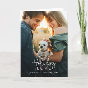 Vakantievideo gevouwen Vakantiedagen Fotokaart Feestdagen Kaart