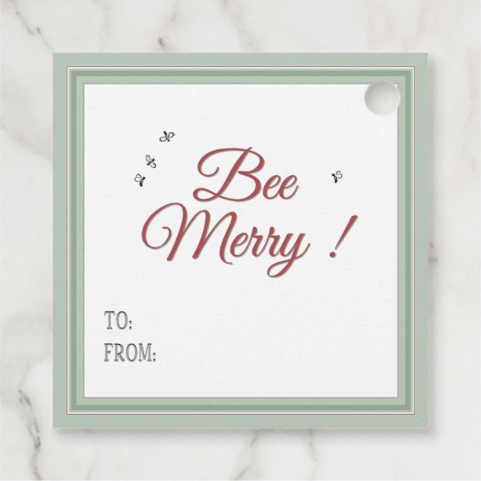 Vakantievlek Label met roodbaars (Achterkant)