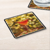 Vakantievlek met licht kartonnen onderzetters (Schuin)