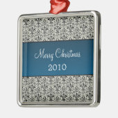 Vakantievlek Ornament met Vakantiegeld, blauw (Links)