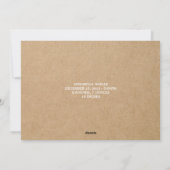 Vakantievloeistof | Aankondiging van geboorte (Achterkant)