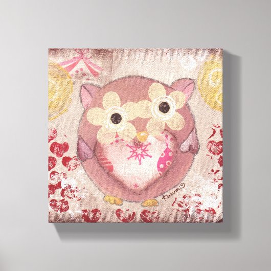 Vakantievloeistof Canvas Afdruk (Voorkant)