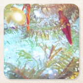 Vakantievormen in het licht kartonnen onderzetters (Voorkant)