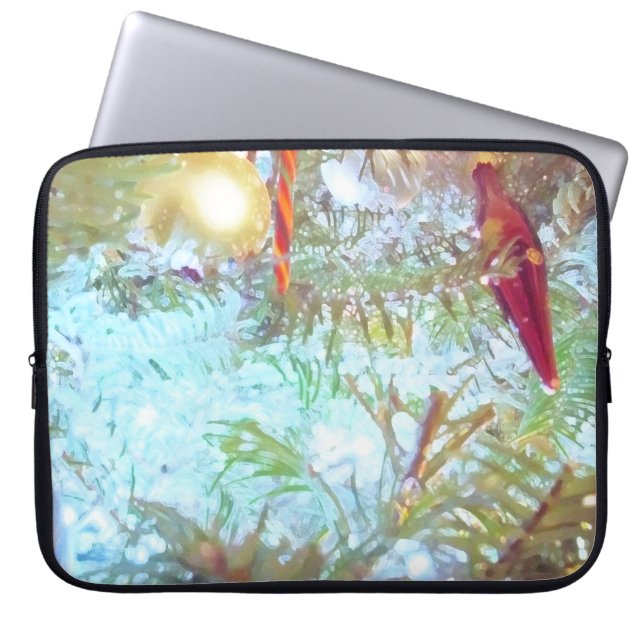 Vakantievormen in het licht laptop sleeve (Voorkant)