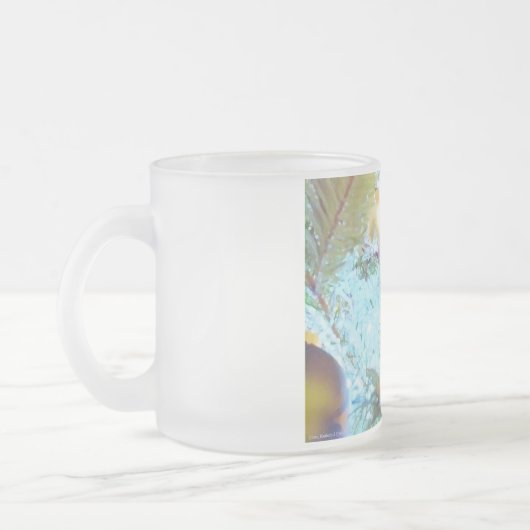 Vakantievormen in het licht matglas koffiemok (Links)