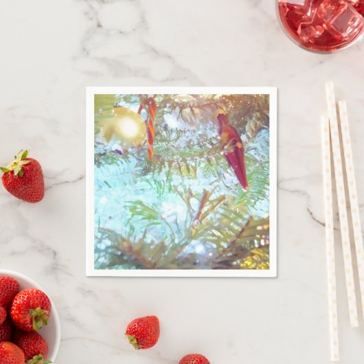 Vakantievormen in het licht servet (Insitu)