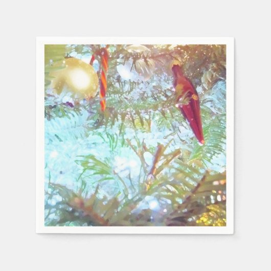 Vakantievormen in het licht servet (Voorkant)