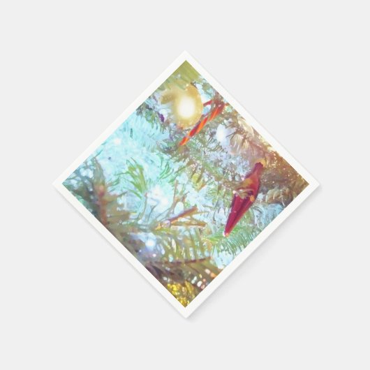 Vakantievormen in het licht servet (Hoek)