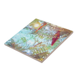 Vakantievormen in het licht tegeltje