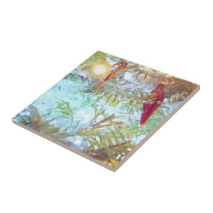 Vakantievormen in het licht tegeltje