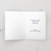 Vakantievormgeving Folie Wenskaart (Binnenlaag)