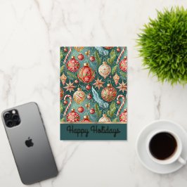 Vakantievormgeving Folie Wenskaart