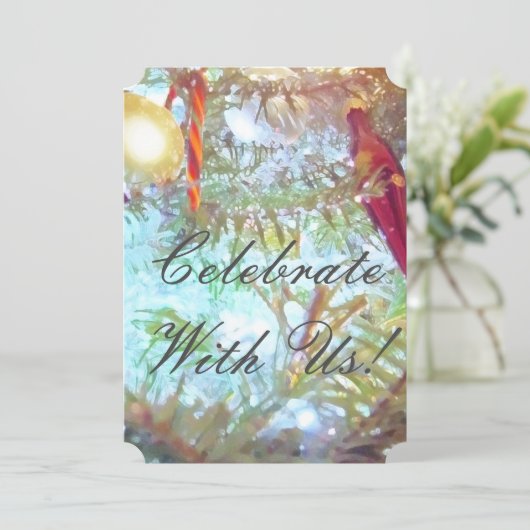 Vakantievormgeving in het licht kaart (Staand voorkant)