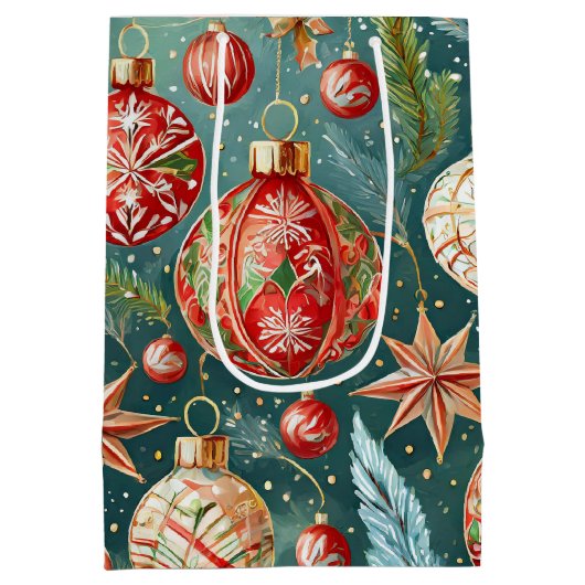 Vakantievormgeving Medium Cadeauzakje (Achterkant)