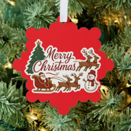 Vakantievormgeving Ornament Kaart