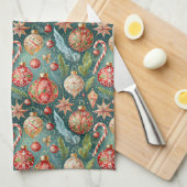 Vakantievormgeving Theedoek (Quarter Fold)