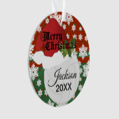 Vakantievormgeving Volleybal | DIY-naam Ornament (voorkant)