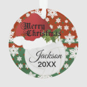 Vakantievormgeving Volleybal | DIY-naam Ornament (achterkant)