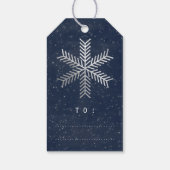 Vakantievormig cadeau aan de blauwe zee van Snowfl Cadeaulabel (Achterkant)