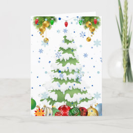 Vakantievorming Feestdagen Kaart