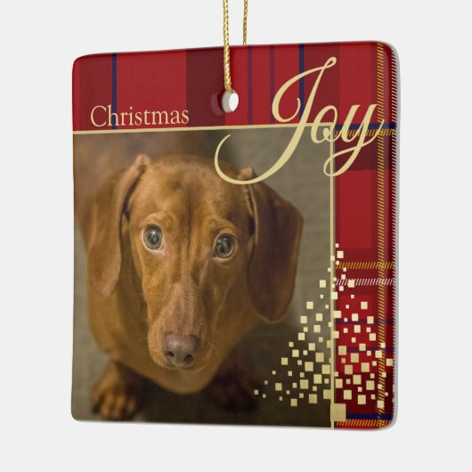 Vakantievorming Multi-Photo Keramisch Ornament (Links)