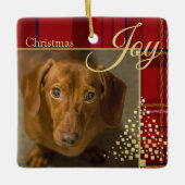 Vakantievorming Multi-Photo Keramisch Ornament (Voorkant)