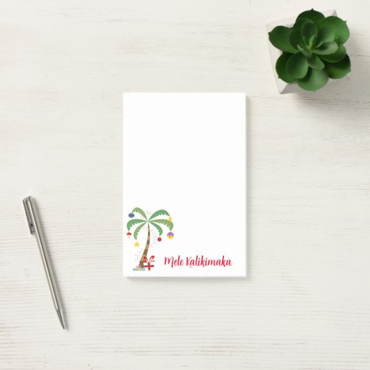 Vakantievorming Post-it-Notes-Mele Kalikimaka Post-it® Notes (Kantoor)