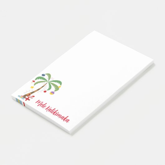 Vakantievorming Post-it-Notes-Mele Kalikimaka Post-it® Notes (Schuin)