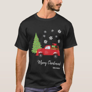 Vakantievorming Vrachtwagen Kerstavond T-shirt