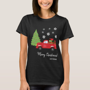 Vakantievorming  Vrachtwagen Kerstavond T-shirt