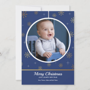 Vakantievornament Foto Wenskaart Feestdagenkaart