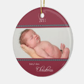 Vakantievrij Stip Keramisch Ornament (Links)