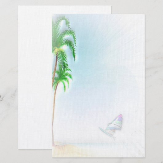 Vakantiewerk Briefpapier (Voorkant / Achterkant)