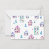 Vakantiewoning Notitiekaart Notitiekaartje (Achterkant)