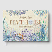 Vakantiewoningen in Beach House Gastenboek (Voorkant)