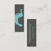 Vakantiewoningen in de buurt van AQUA Slim Visitek Mini Visitekaartje (Voorkant / Achterkant)