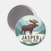 Vakantiewoningen in de buurt van Jasper National P Magneet (Voorkant / Achterkant)