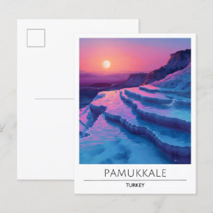 Vakantiewoningen in de buurt van Pamukkale Turkey  Briefkaart