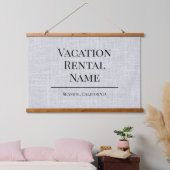 Vakantiewoningen in de buurt van Woven Airbnb Wall Hangend Wandkleed (Slaapkamer)
