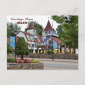 Vakantiewoningen in Helen, Georgia in Briefkaart (Voorkant)