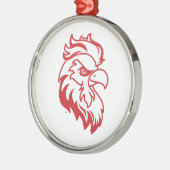 Vakantiewoningen in Jacksonville State University Metalen Ornament (Links)