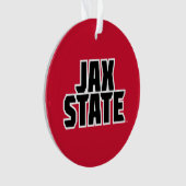 Vakantiewoningen in Jacksonville State University Ornament (voorkant)