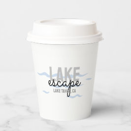 Vakantiewoningen in Lake House - Paper Cup Papieren Bekers
