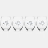 Vakantiewoningen in Lake House - Wijnglas Zonder Voet (Voorkant)