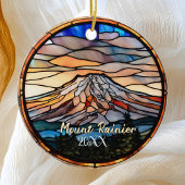 Vakantiewoningen in Mount Rainier Keramisch Ornament